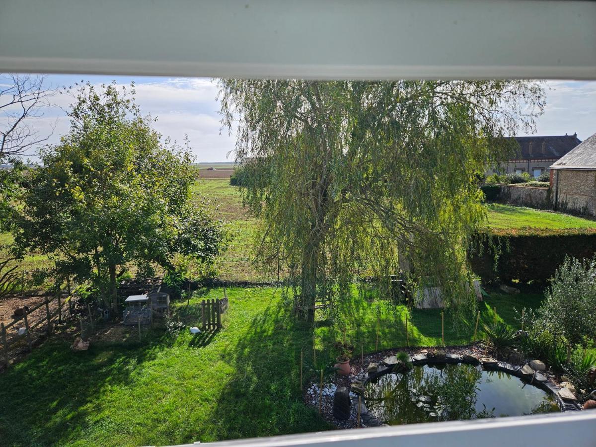 Bed and breakfast Au Nid des Champs, Agréable chambre d'hôtes avec jacuzzi sur demande, proche de Chartres Extérieur photo